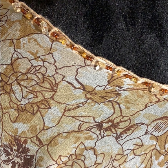 Violet Claire sheer tunic with crystals at neck - Picture 7 of 7